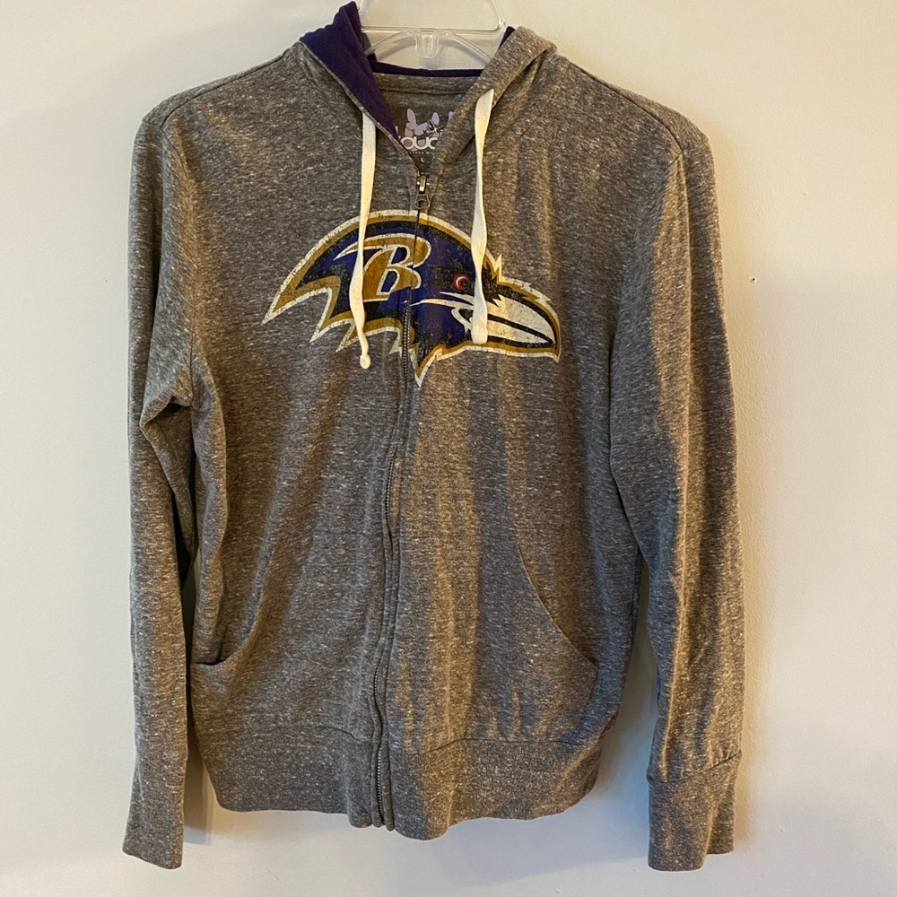 Ravens Zip up Hoodie
